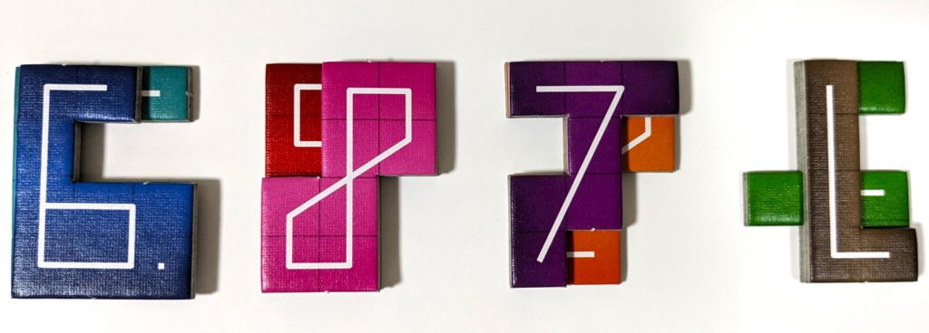 ナンバータイル配置説明３